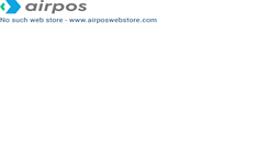 Desktop Screenshot of airposwebstore.com